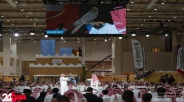 أغلى صقر منغولي يحطم الأرقام القياسية في مزاد معرض الصقور السعودي